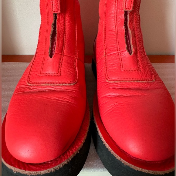 Camper Zip Up Ankle Boots in neon pink size US 6/EU 36 *RARE COLOR* - Picture 10 of 12